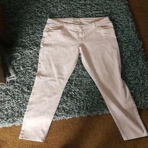 Light pink pants